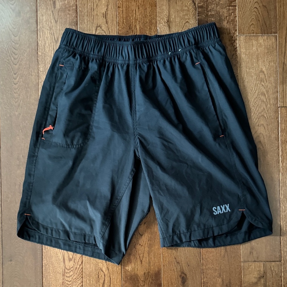 Saxx Black Athletic 2in1 Shorts - Medium